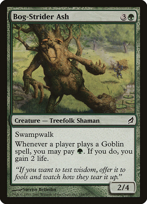 Bog-Strider Ash - Lorwyn Common Card
