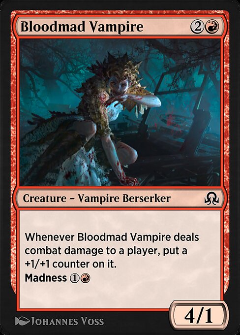 Bloodmad Vampire - Shadows over Innistrad Remastered Common Card