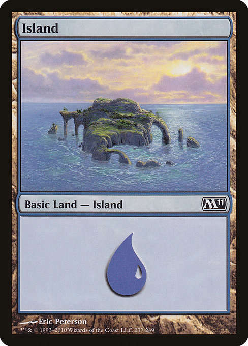 Island - Magic 2011 Common Card
