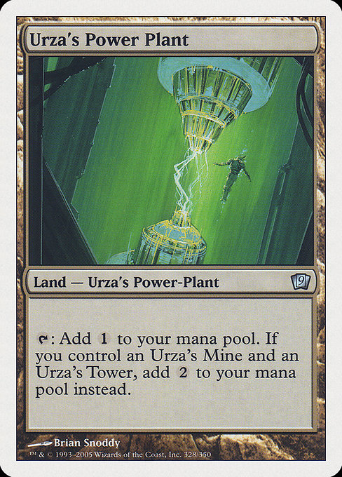 Urza's Power Plant - Ninth Edition Uncommon Card