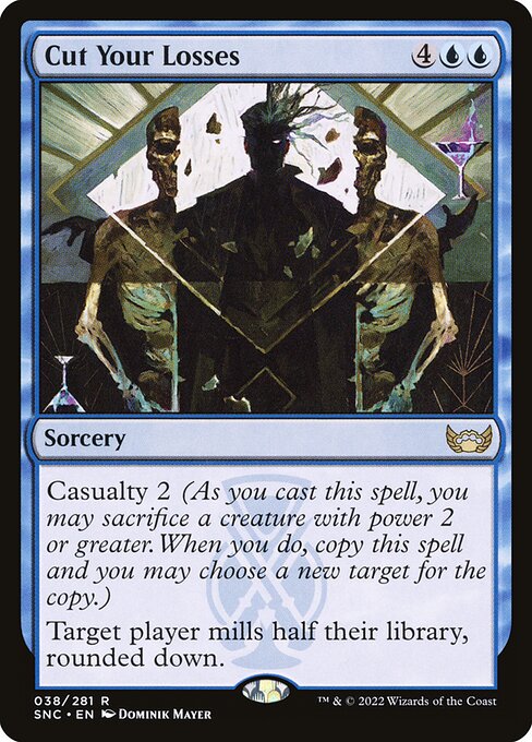 Cut Your Losses - Streets of New Capenna Rare Card