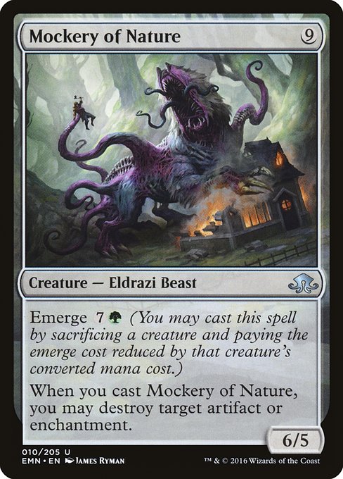 Mockery of Nature - Eldritch Moon Uncommon Card