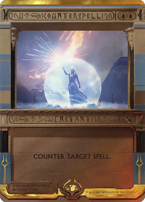 Counterspell - Amonkhet Invocations Special Card