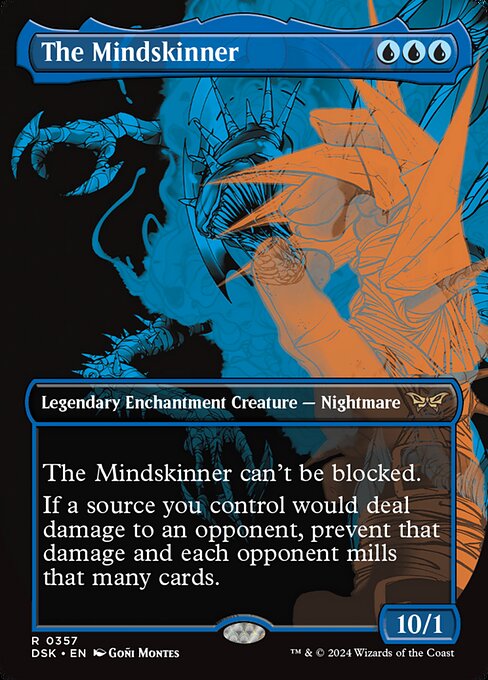 The Mindskinner - Duskmourn: House of Horror Rare Card