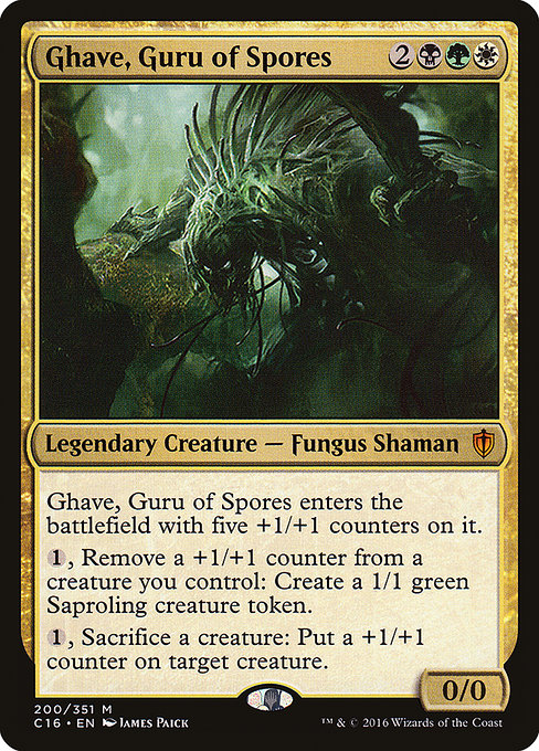 Ghave, Guru of Spores - Commander 2016 Mythic Card