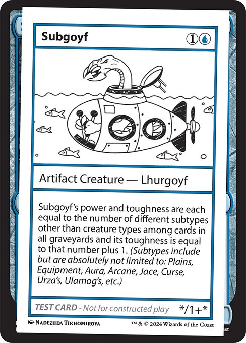 Subgoyf - Mystery Booster 2 Rare Card