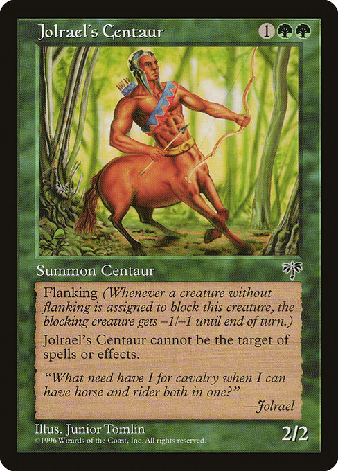 Jolrael's Centaur - Mirage Common Card