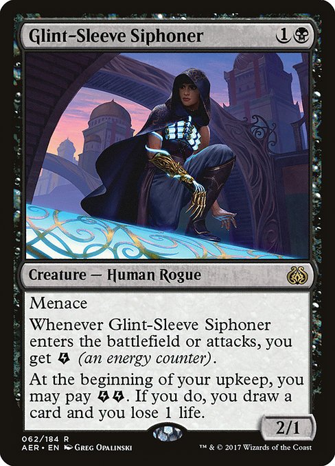 Glint-Sleeve Siphoner - Aether Revolt Rare Card