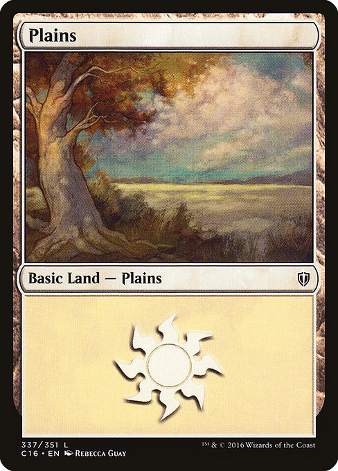Plains - Commander 2016 Common Card