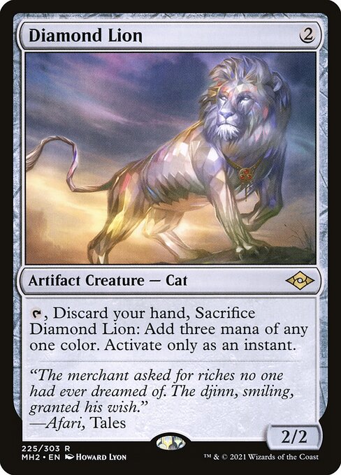 Diamond Lion - Modern Horizons 2 Rare Card
