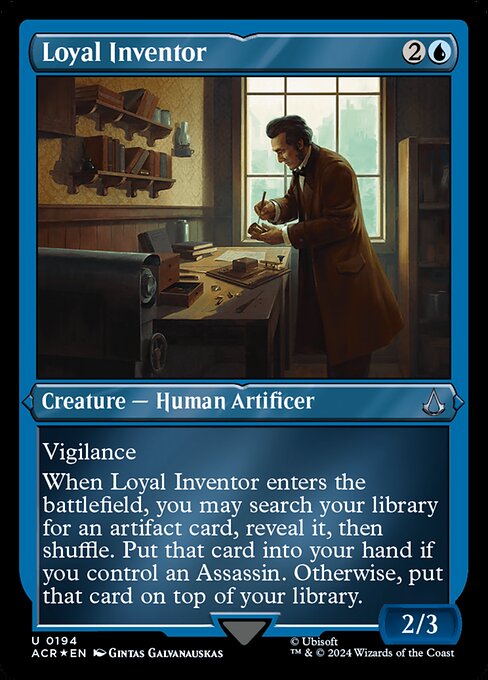 Loyal Inventor - Assassin's Creed Uncommon Card