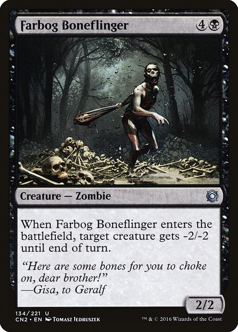 Farbog Boneflinger - Conspiracy: Take the Crown Uncommon Card