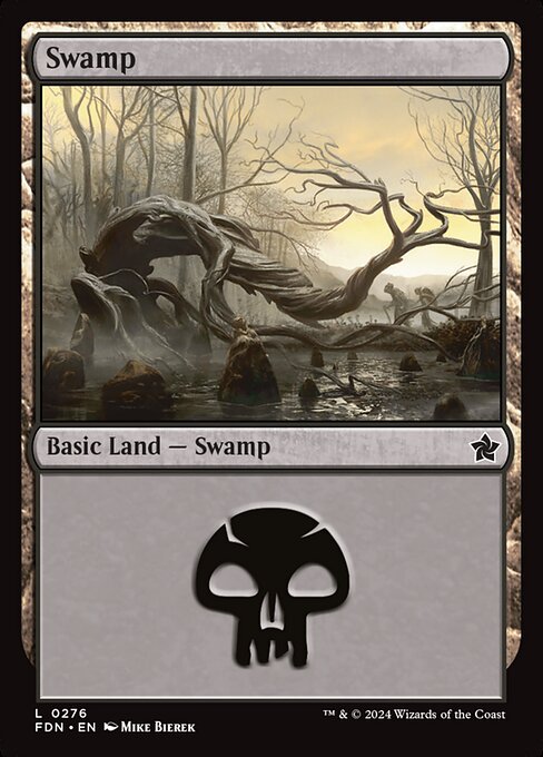 Swamp - Foundations Common Card