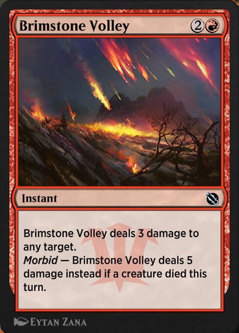 Brimstone Volley - Shadows of the Past Uncommon Card