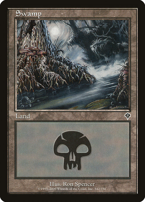 Swamp - Invasion Common Card