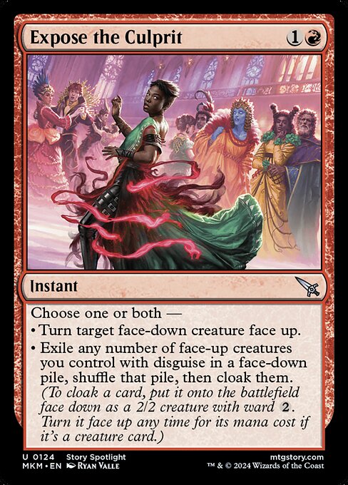 Expose the Culprit - Murders at Karlov Manor Uncommon Card