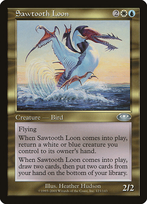 Sawtooth Loon - Planeshift Uncommon Card
