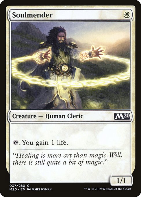 Soulmender - Core Set 2020 Common Card
