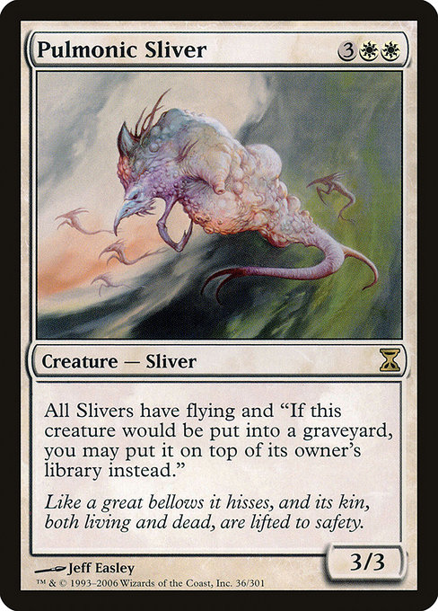 Pulmonic Sliver - Time Spiral Rare Card