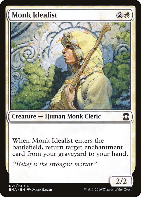 Monk Idealist - Eternal Masters Common Card