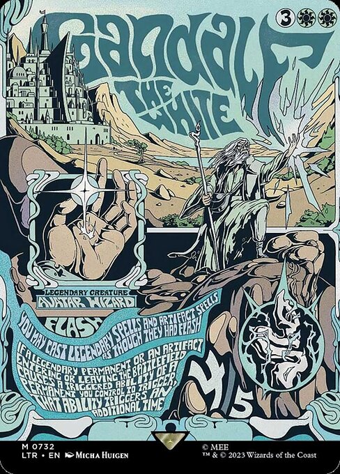 Gandalf the White - The Lord of the Rings: Tales of Middle-earth Mythic Card