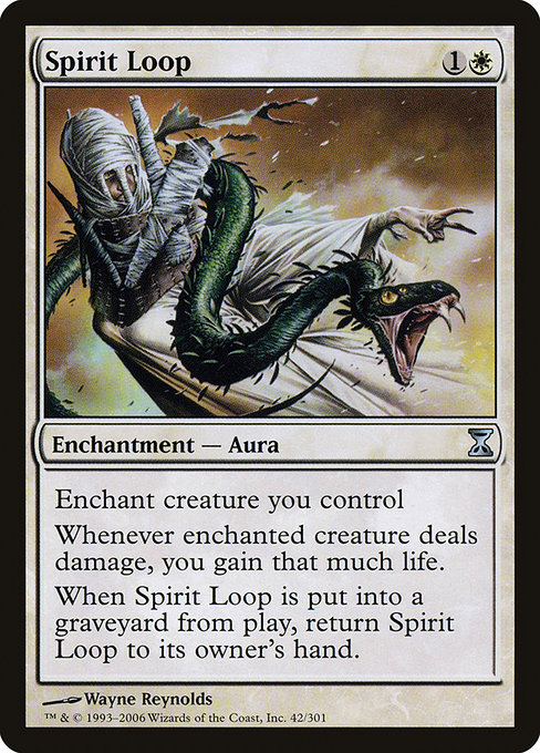 Spirit Loop - Time Spiral Uncommon Card