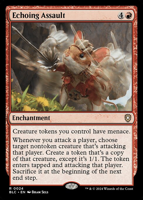 Echoing Assault - Bloomburrow Commander Rare Card