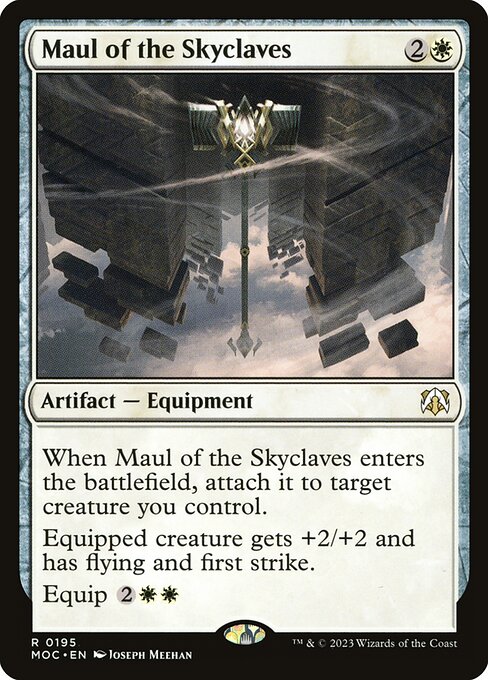 Maul of the Skyclaves - March of the Machine Commander Rare Card