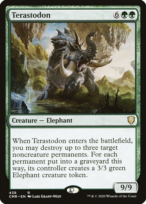 Terastodon - Commander Legends Rare Card