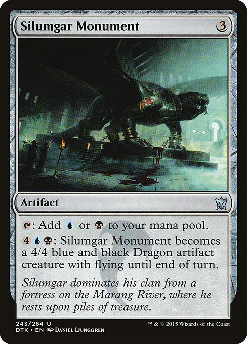 Silumgar Monument - Dragons of Tarkir Uncommon Card