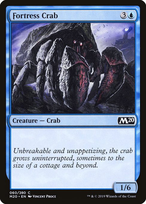 Fortress Crab - Core Set 2020 Common Card