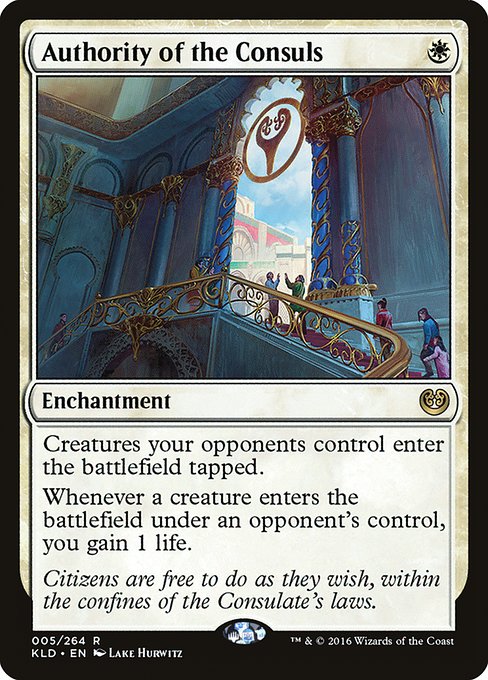 Authority of the Consuls - Kaladesh Rare Card
