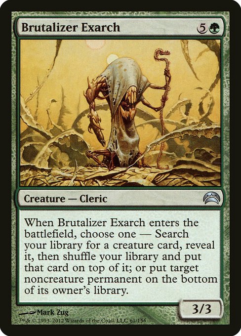 Brutalizer Exarch - Planechase 2012 Uncommon Card