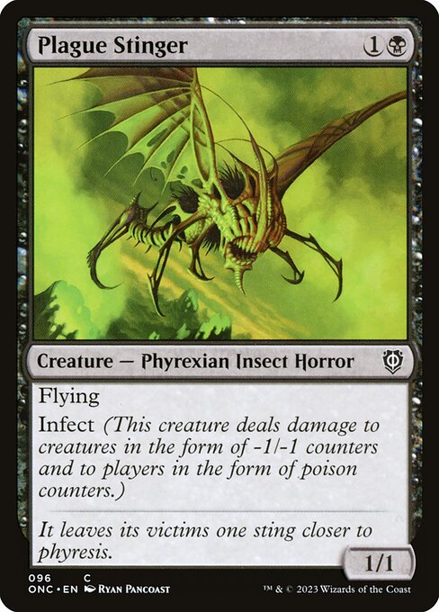 Plague Stinger - Phyrexia: All Will Be One Commander Common Card