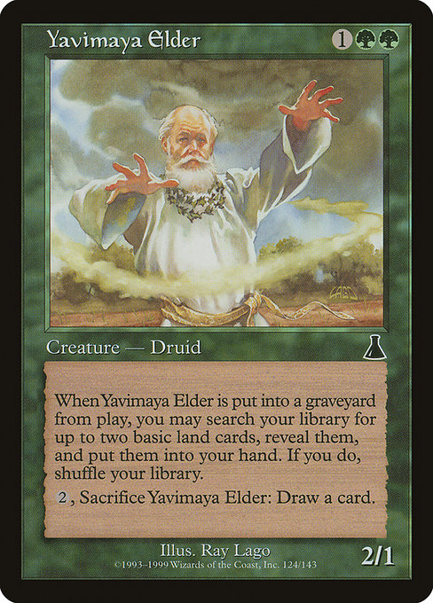 Yavimaya Elder - Urza's Destiny Common Card