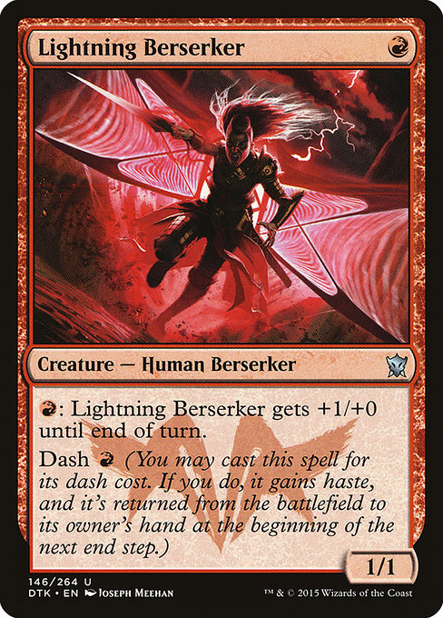 Lightning Berserker - Dragons of Tarkir Uncommon Card