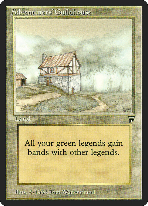 Adventurers' Guildhouse - Legends Uncommon Card