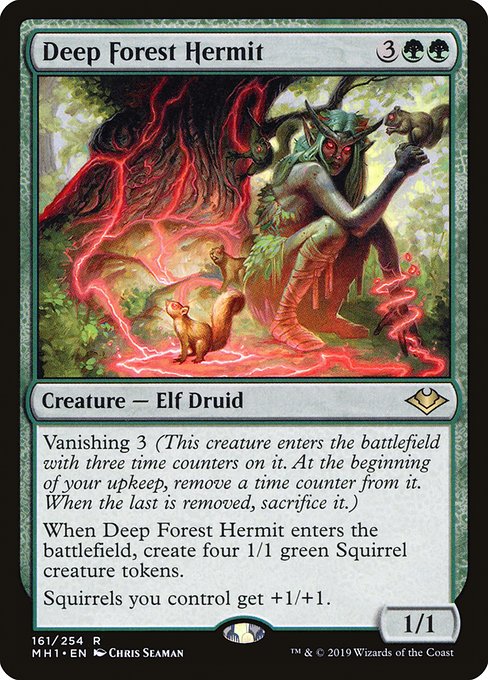 Deep Forest Hermit - Modern Horizons Rare Card