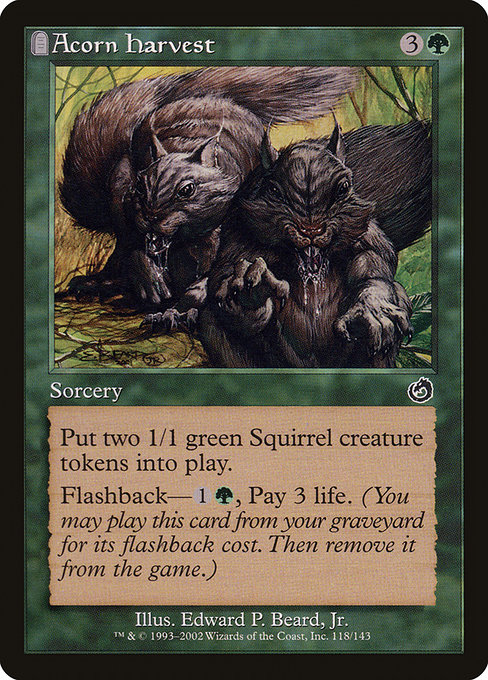 Acorn Harvest - Torment Common Card
