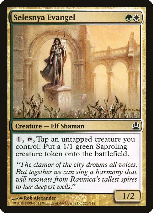 Selesnya Evangel - Commander 2011 Common Card