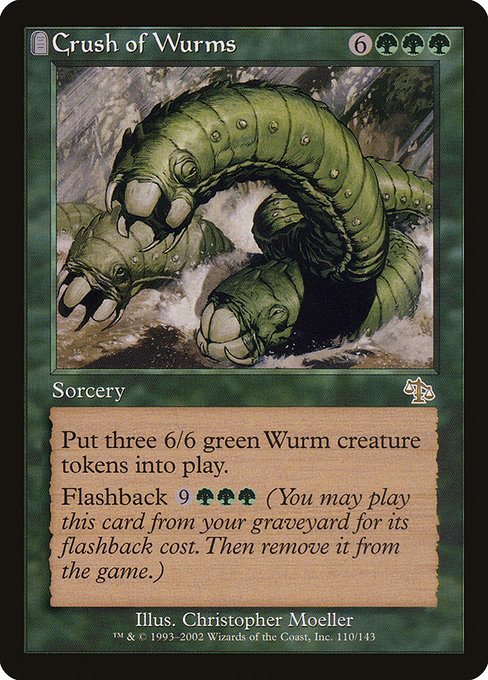 Crush of Wurms - Judgment Rare Card