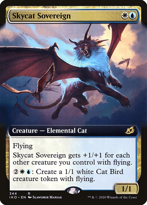 Skycat Sovereign - Ikoria: Lair of Behemoths Rare Card