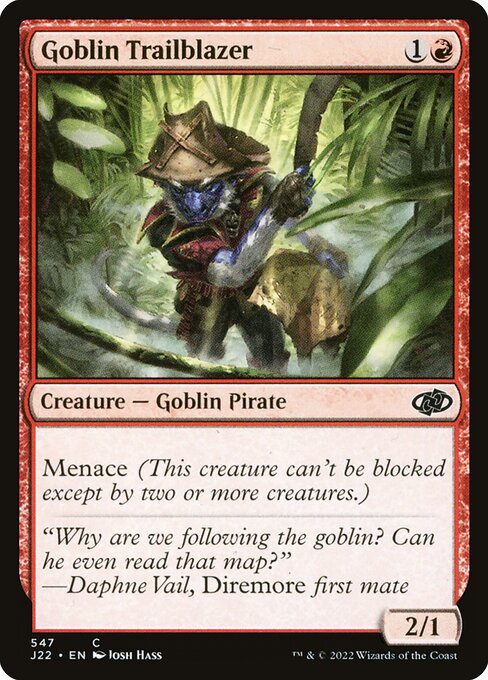 Goblin Trailblazer - Jumpstart 2022 Common Card
