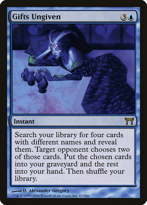 Gifts Ungiven - Champions of Kamigawa Rare Card
