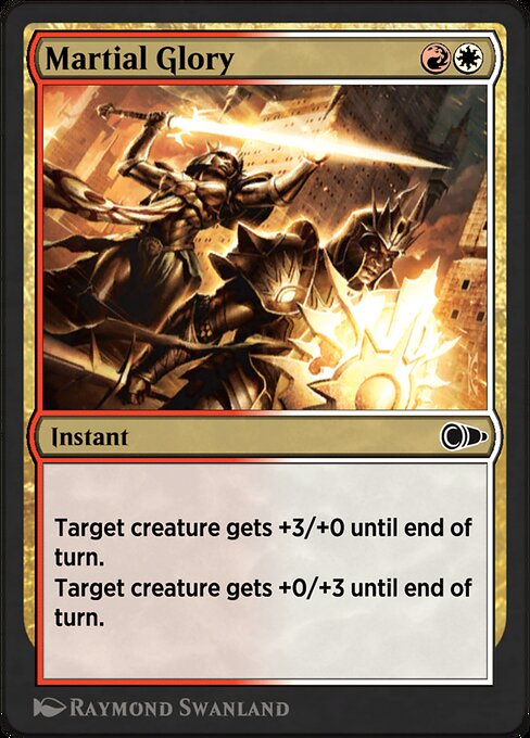 Martial Glory - Pioneer Masters Common Card