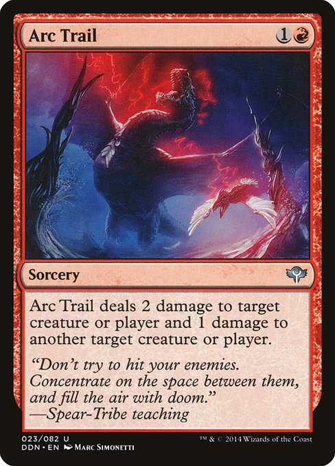 Arc Trail - Duel Decks: Speed vs. Cunning Uncommon Card