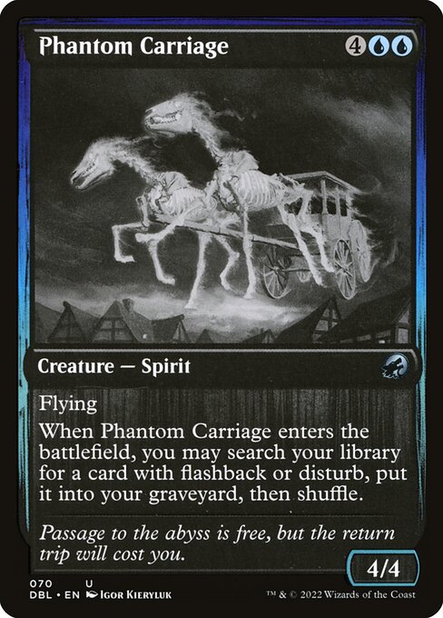 Phantom Carriage - Innistrad: Double Feature Uncommon Card