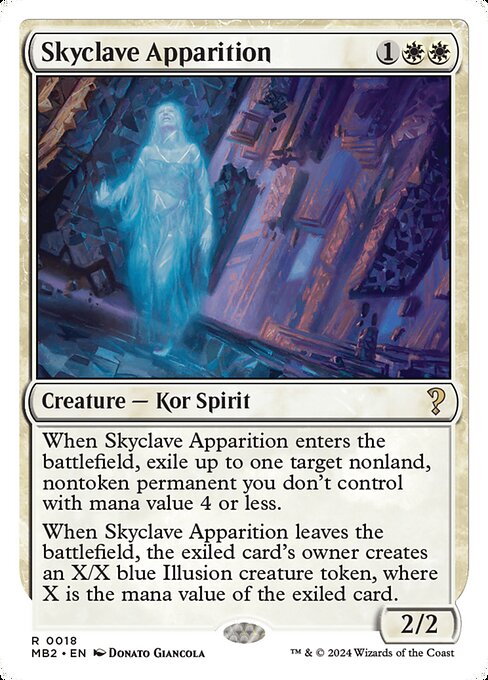 Skyclave Apparition - Mystery Booster 2 Rare Card