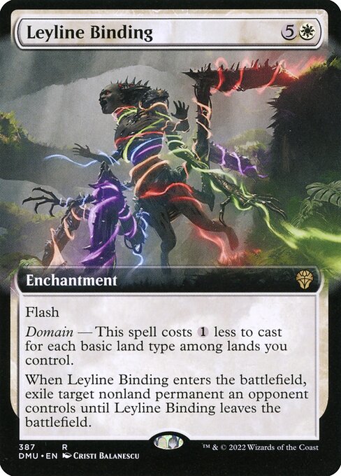 Leyline Binding - Dominaria United Rare Card
