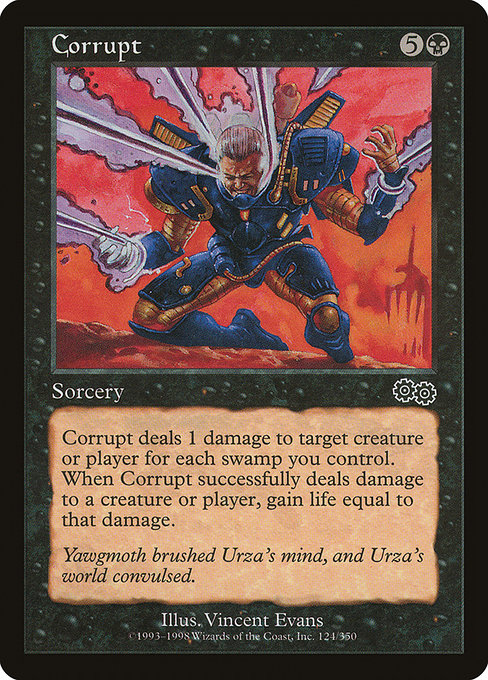 Corrupt - Urza's Saga Common Card